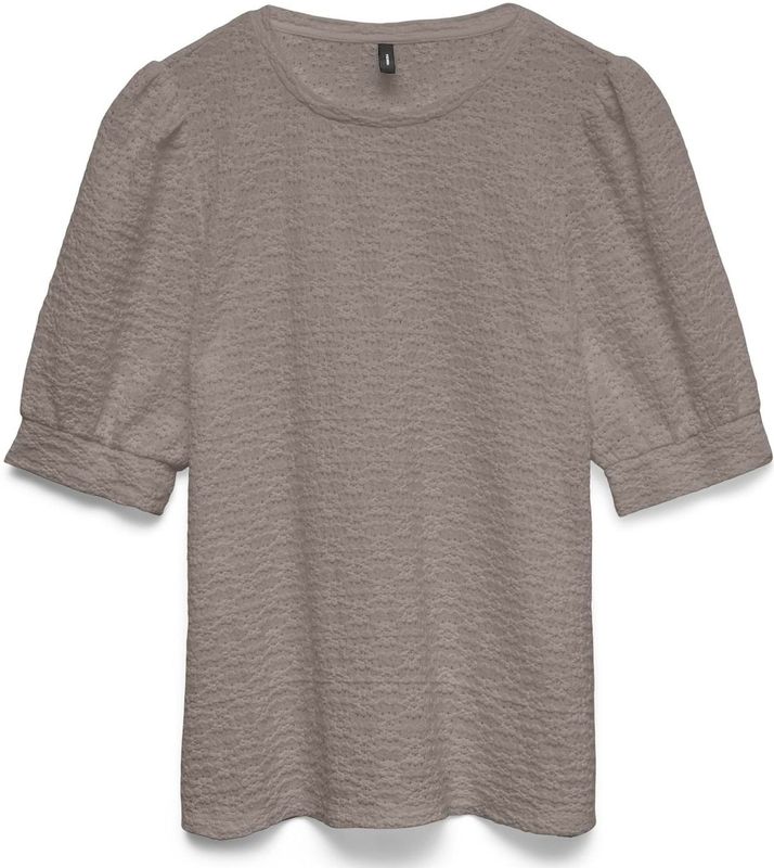 Vmflower - Top - O-hals - Korte Mouwen - Regular Fit