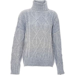 Sookie Trui  blauw gemêleerd