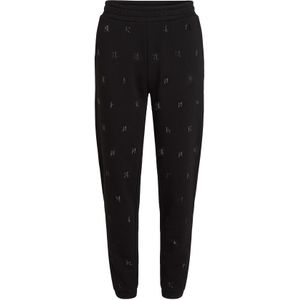 Karl Lagerfeld Broek 'Monogram'  zwart