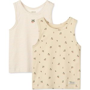 Liewood Onderhemd 'Faris'  beige / donkergroen / perzik / wit