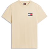 Tommy Jeans Shirt 'ESSENTIAL'  beige / navy / rood / wit