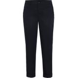 TATUUM - Capri Broek - Navy - 7/8 Lengte - Regular Pasvorm - Mid Waist