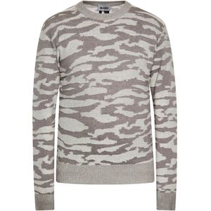 Sloan Trui  taupe / lichtgrijs