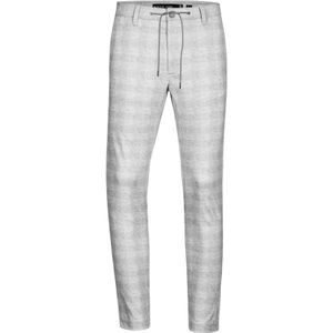 JEFF Broek 'Dyer'  grijs / zilvergrijs