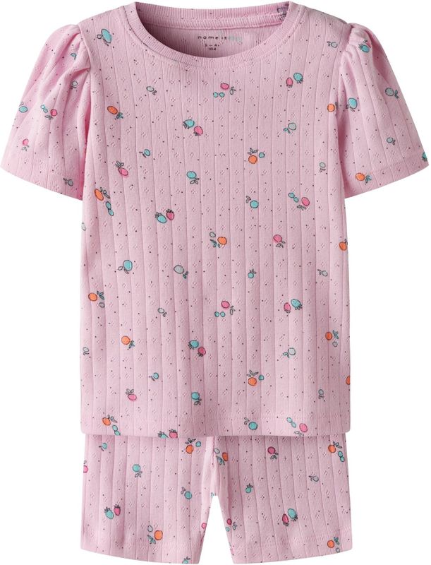 NAME IT - NMFHAMANDA - Set - 2-delig - Turquoise - Duifblauw - Lichtoranje - Oudroze