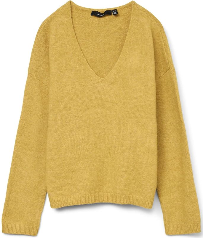 Vmbesti - Gebreide Pullover - V-Hals - Lange Mouwen - Regular Fit