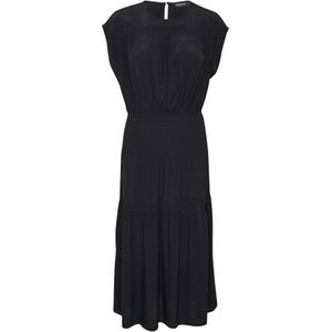 SOAKED IN LUXURY Jurk 'Layna'  zwart