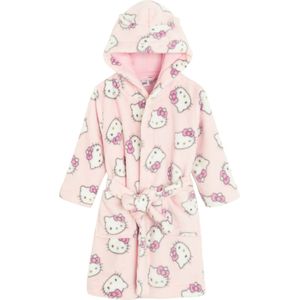 Cool Club Badjas  pink / pastelroze / wit