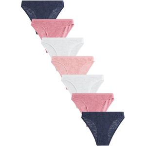 Next Slip  beige / navy / rosa / wit