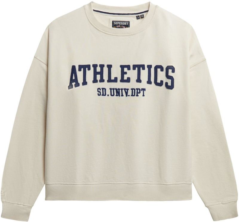 Superdry Sweatshirt 'Essentials'  navy / offwhite