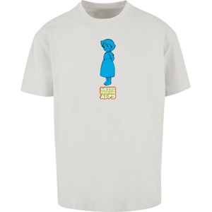 F4NT4STIC Shirt  blauw / lichtgrijs / oranje / magenta