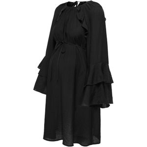 Only Maternity Jurk 'OLMPARLI'  zwart
