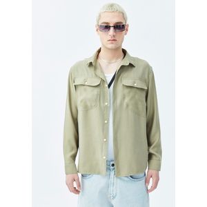VAMOS CLO Overhemd  kaki