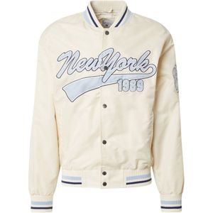 Karl Kani Tussenjas  crème / lichtblauw / donkerblauw / zwart