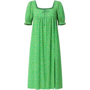 For You Moda Jurk  blauw / groen / rosa / wit