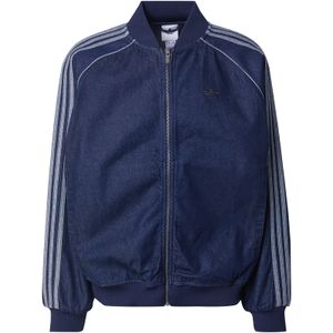 adidas - Klassieke Jas - Denim - Katoen - Losse Pasvorm