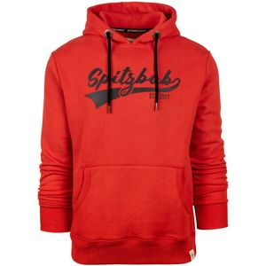 SPITZBUB Sweatshirt 'Anton'  rood / zwart
