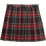 Superdry - Molly Check - Korte Rok - Geplooid Ontwerp - All-over Ruitprint