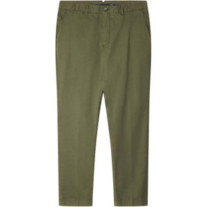 Hackett London Chino 'Gmd Texture'  olijfgroen