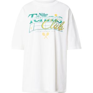 Nike - Sportswear Oversized Shirt - Geel - Smaragd - Offwhite