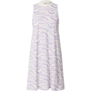 EDITED Jurk 'Aleana'  lila / natuurwit