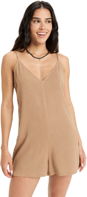 Roxy - Jumpsuit - Zwart - Katoen/Viscose - Verstelbare Bandjes