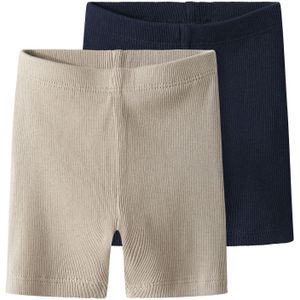 TWO SOON Broek  beige / navy