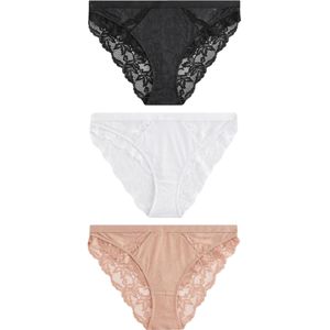 Next Slip  beige / zwart / wit