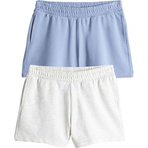 The Set Broek  opaal / wit