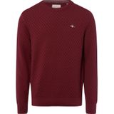 GANT - Trui - Bordeaux - Knitwear - Lange Mouw