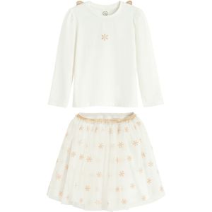 Cool Club Set  beige / wit