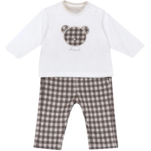 Chicco Joggingpak  beige / bruin / wit