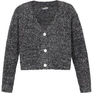 DreiMaster Vintage Gebreid vest  donkergrijs