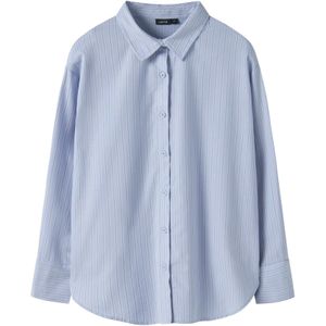 Overhemd - Relaxed Fit - Blouse - Lange Mouwen - Drukknoopsluiting