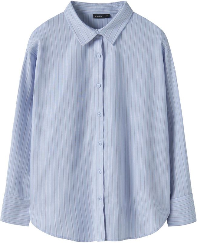 Overhemd - Relaxed Fit - Blouse - Lange Mouwen - Drukknoopsluiting