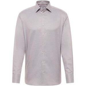 Eterna - Overhemd - Donkerbruin - MODERN FIT - NON IRON - Lange Mouwen