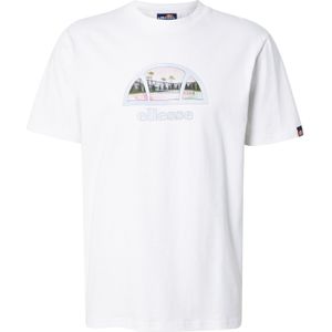 ELLESSE - COURTSICA - Shirt - Pastelblauw Groen Zwart Wit