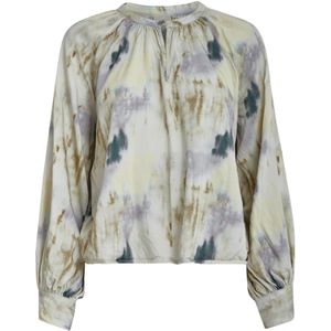 Peppercorn Blouse 'PCThilde'  beige / pueblo / antraciet / lichtgrijs