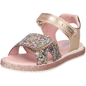 RICHTER Sandalen  blauw / goud / groen / rosa