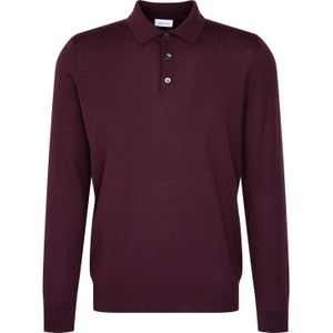 SEIDENSTICKER Trui 'Schwarze Rose'  wijnrood