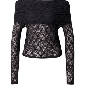 PIECES Shirt 'NAYA'  zwart