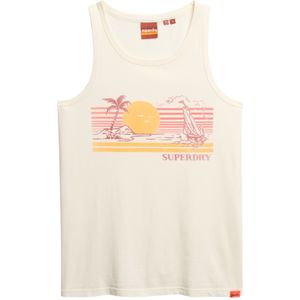 Superdry Shirt  crème / geel / donkerrood