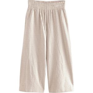 Next Broek  ecru / zwart