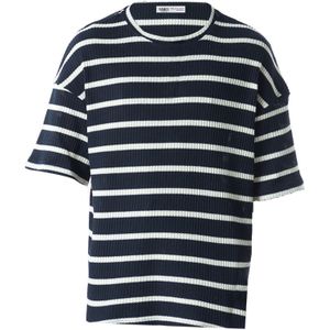 VAMOS CLO Shirt  navy / wit