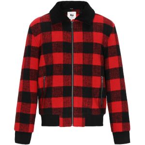 MO Tussenjas  rood / zwart