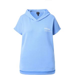 Ulla Popken Sweatshirt  lichtblauw / wit