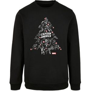 Sweatshirt 'Captain America - Christmas Tree'