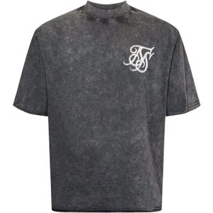 SikSilk Shirt  zwart / wit