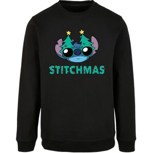 Sweatshirt 'Lilo And Stitch - Stitchmas Glasses'