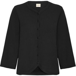 Fransa Gebreid vest 'FRBITTE CAR 2 '  zwart